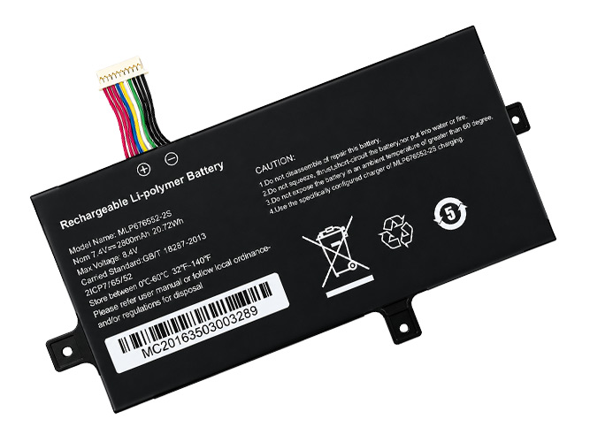 AolsteCell MLP676552-2S replacement battery