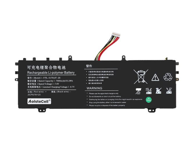 AolsteCell UTL-5176127-2S replacement battery