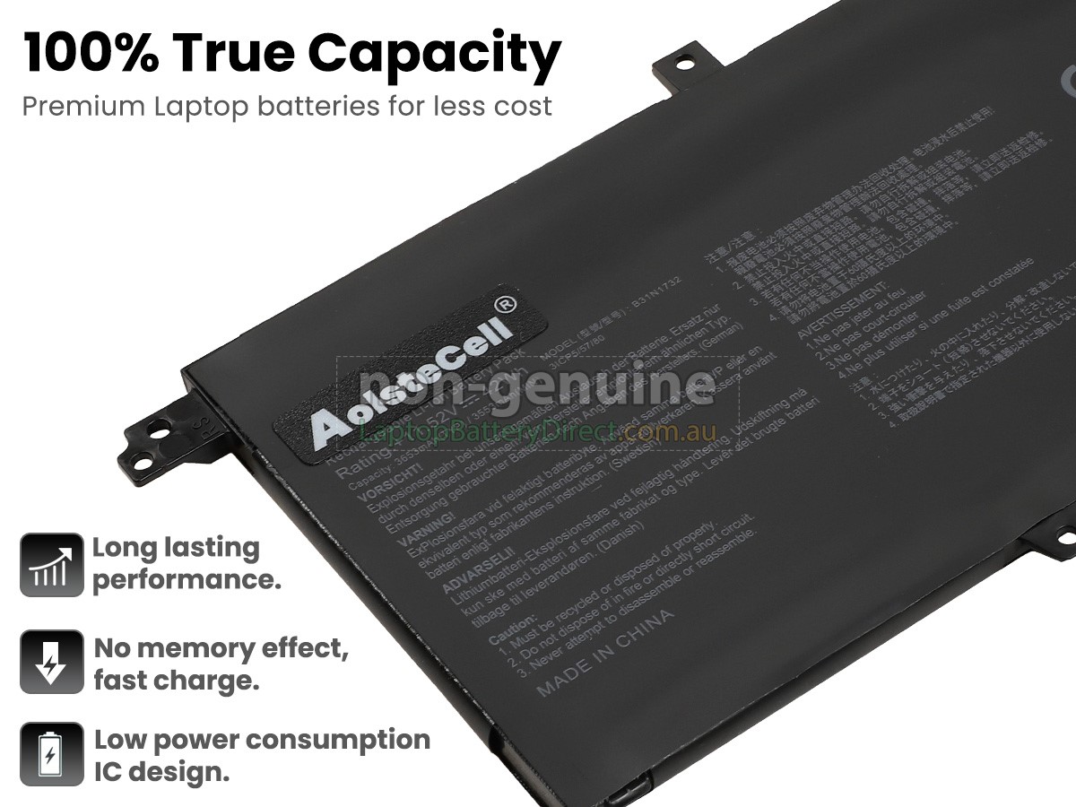 replacement battery for Asus S571GT