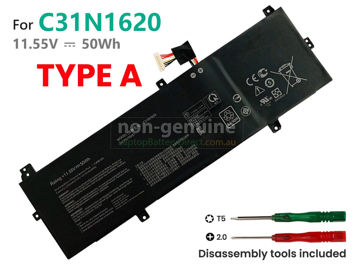 Аккумулятор asus c31n1620 Аккумулятор asus c31n1620
