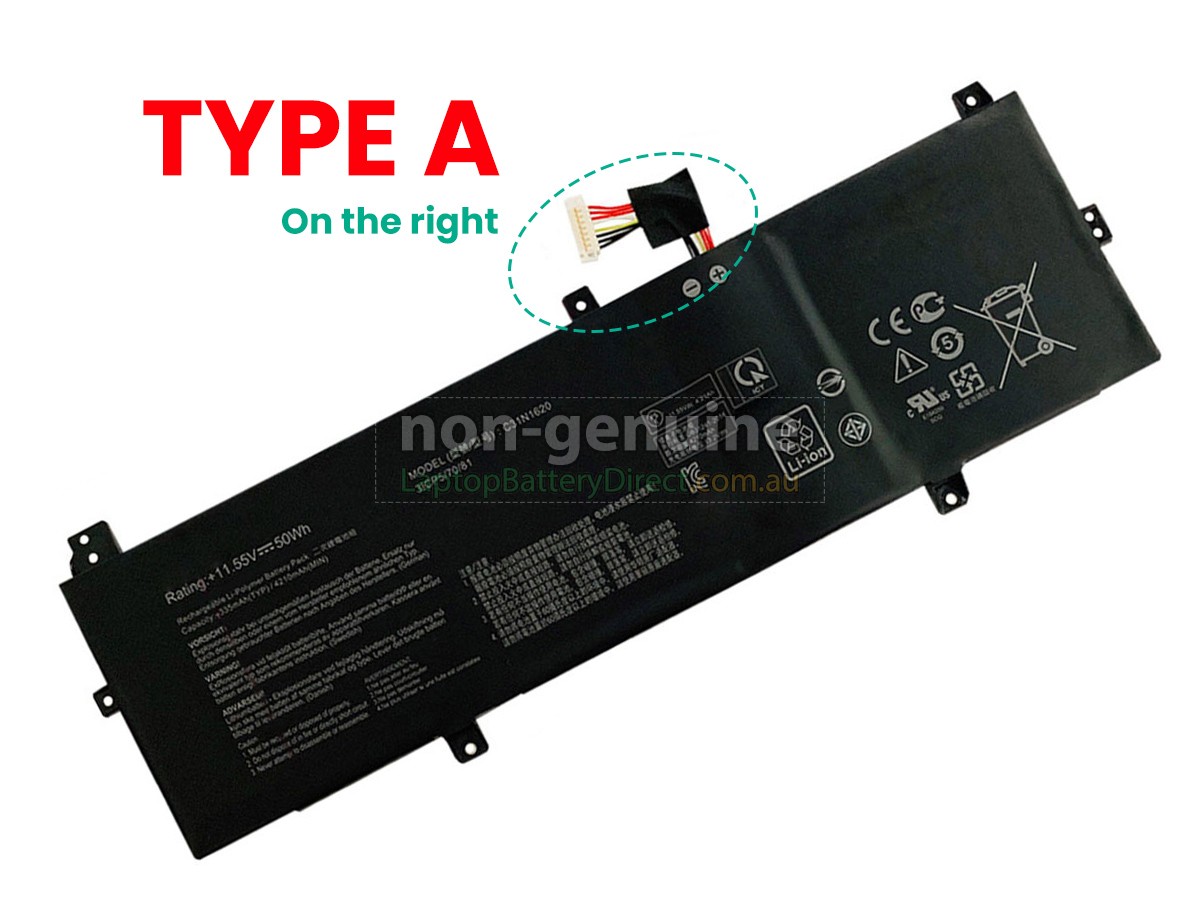 Asus C31N1620 replacement battery Laptop battery from Australia