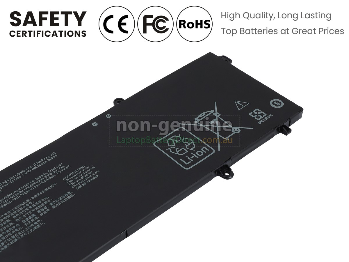 BLESYS Batteria C31N2105 70Wh 11.61V Per Asus VivoBook E ZenBook, 6072mAh, 4 Celle, Garanzia 1 Anno