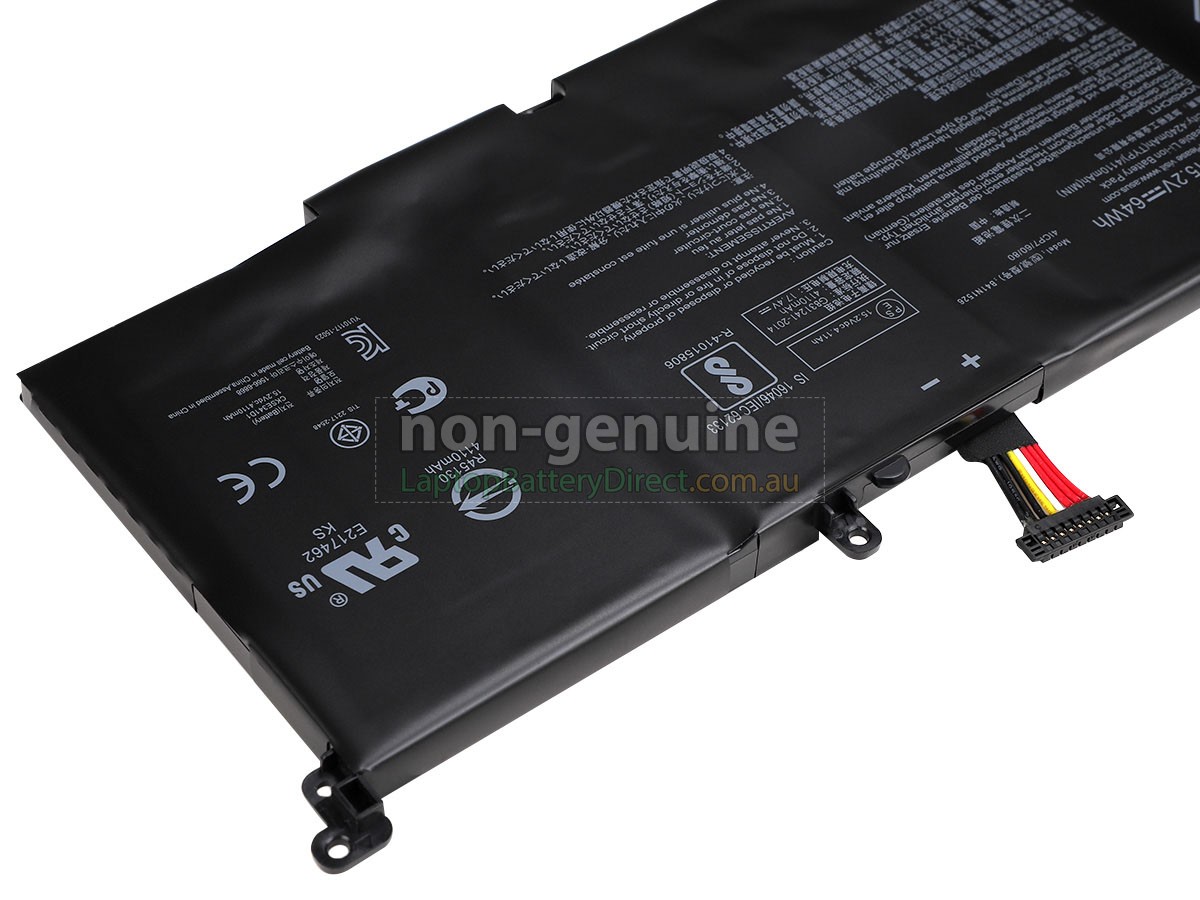 replacement battery for Asus S5VT6700-1B8AXHA6X30