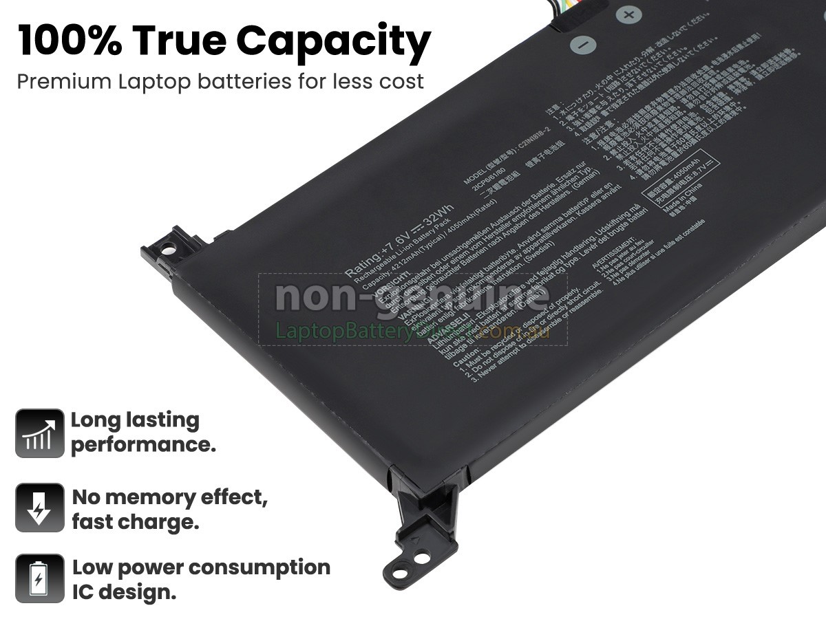 replacement battery for Asus S509DA-EJ755T