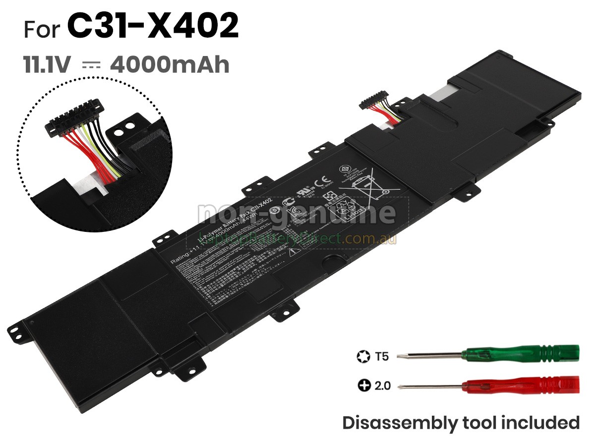 replacement battery for Asus S300C