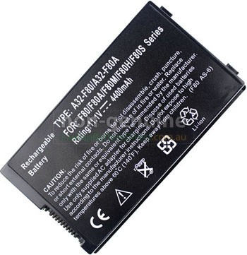 Battery for Asus F80L laptop