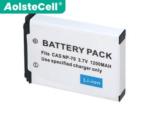 Casio Exilim Zoom EX-Z150RD replacement battery
