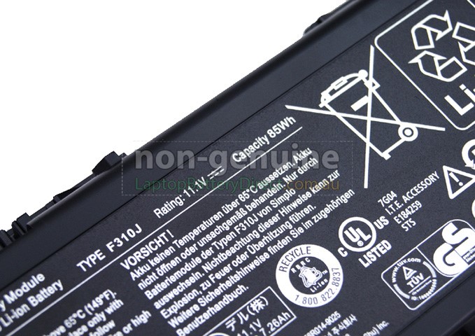 Dell Alienware M17X R2 battery, Top-quality replacement battery for ...