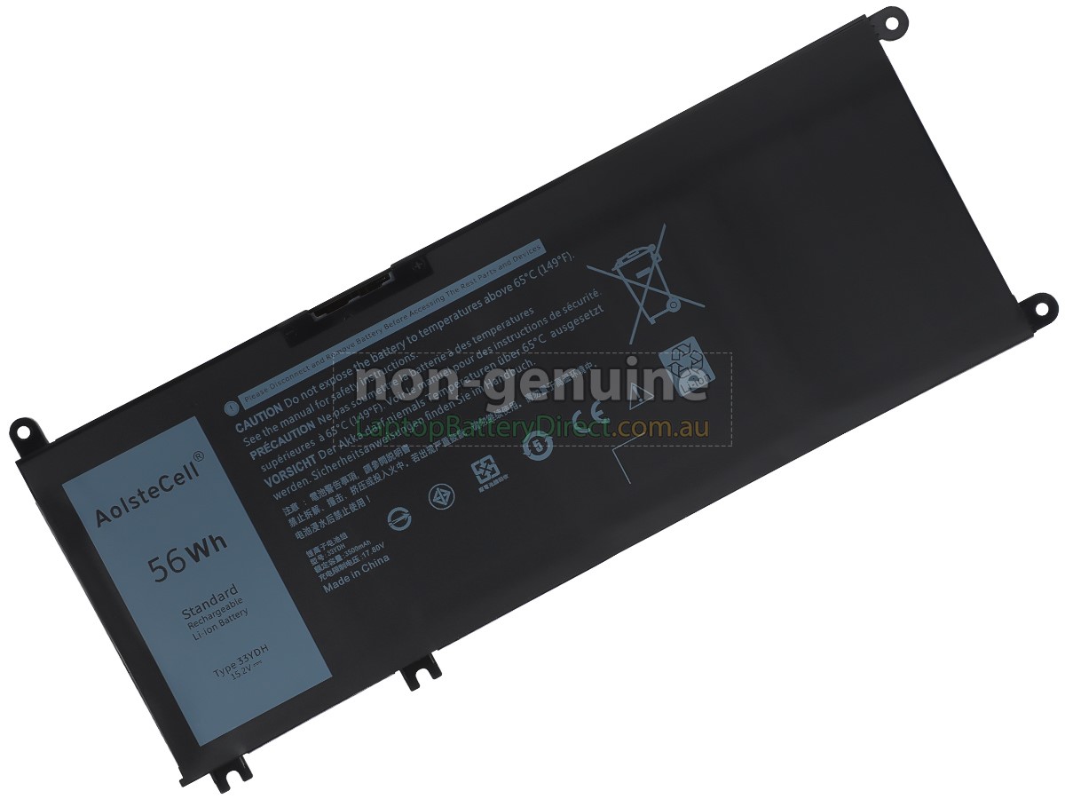 replacement battery for Dell YRDD6