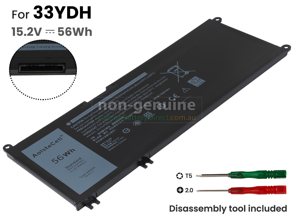 replacement battery for Dell Inspiron 5482 2-IN-1