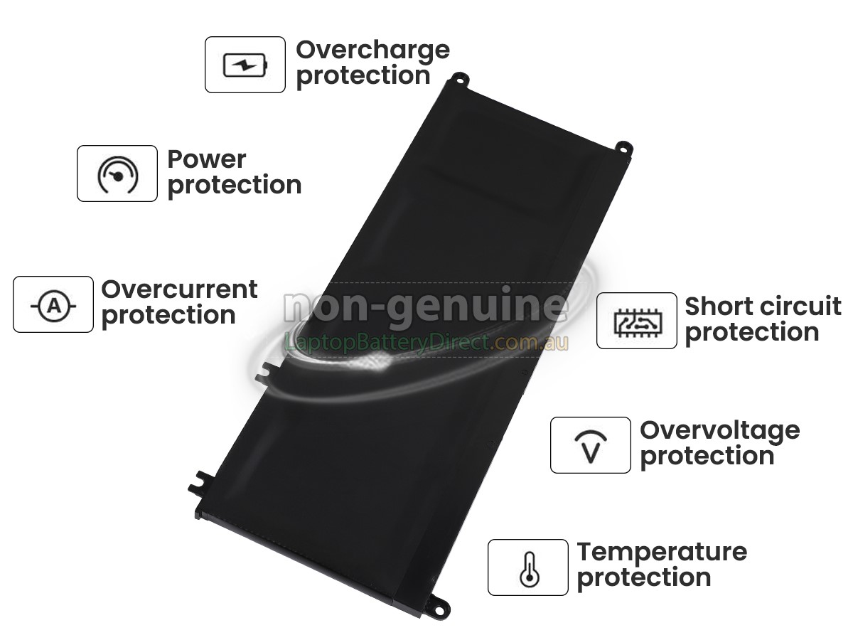 replacement battery for Dell Inspiron 13 7378