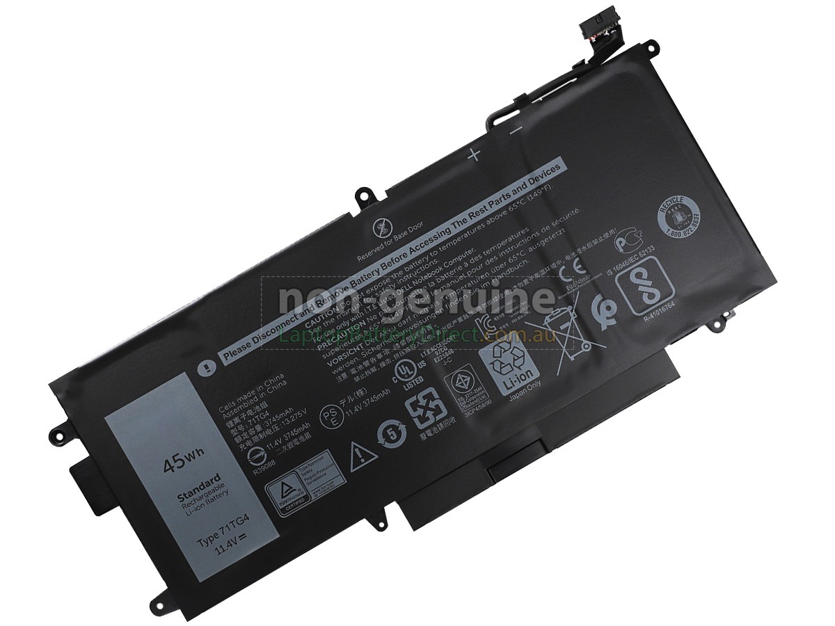 Dell Latitude 7390 2-IN-1 replacement battery - Laptop battery from  Australia