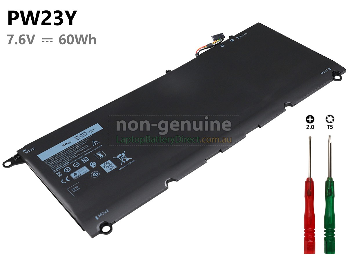 replacement battery for Dell XPS 13 9360