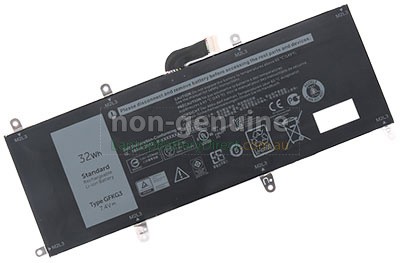 replacement Dell WH96V laptop battery