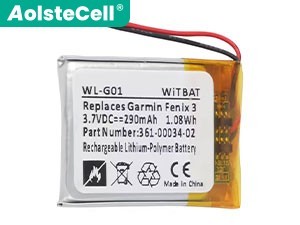 Garmin 361-00034-02 replacement battery