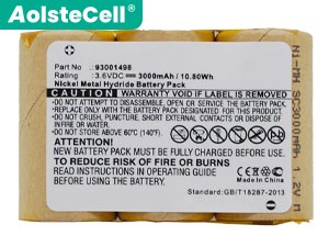Hoover 93001498 replacement battery