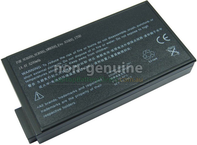 Battery for HP Compaq Business Notebook NC8000-DY593C laptop