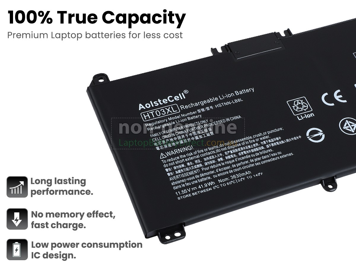 replacement battery for HP L11119-855
