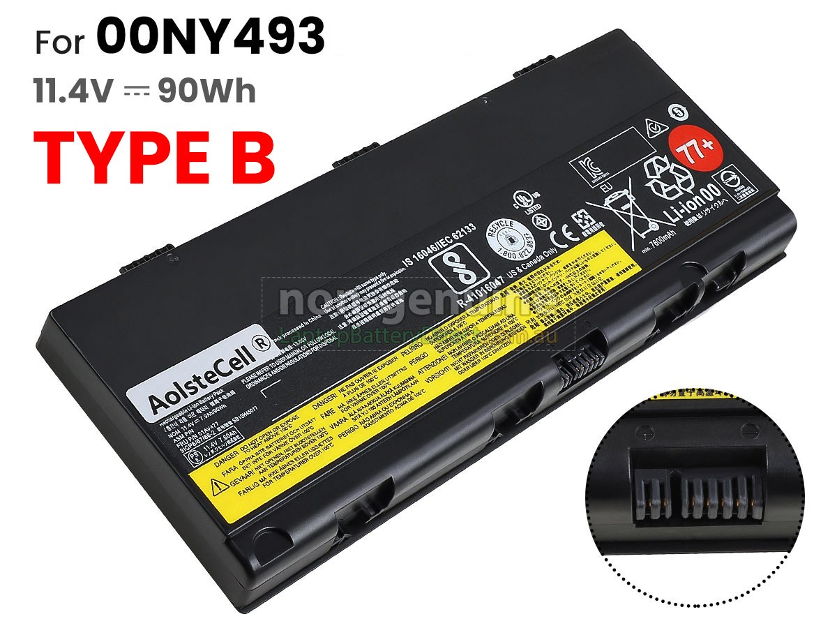 Lenovo ThinkPad P50 replacement battery Laptop battery from Australia