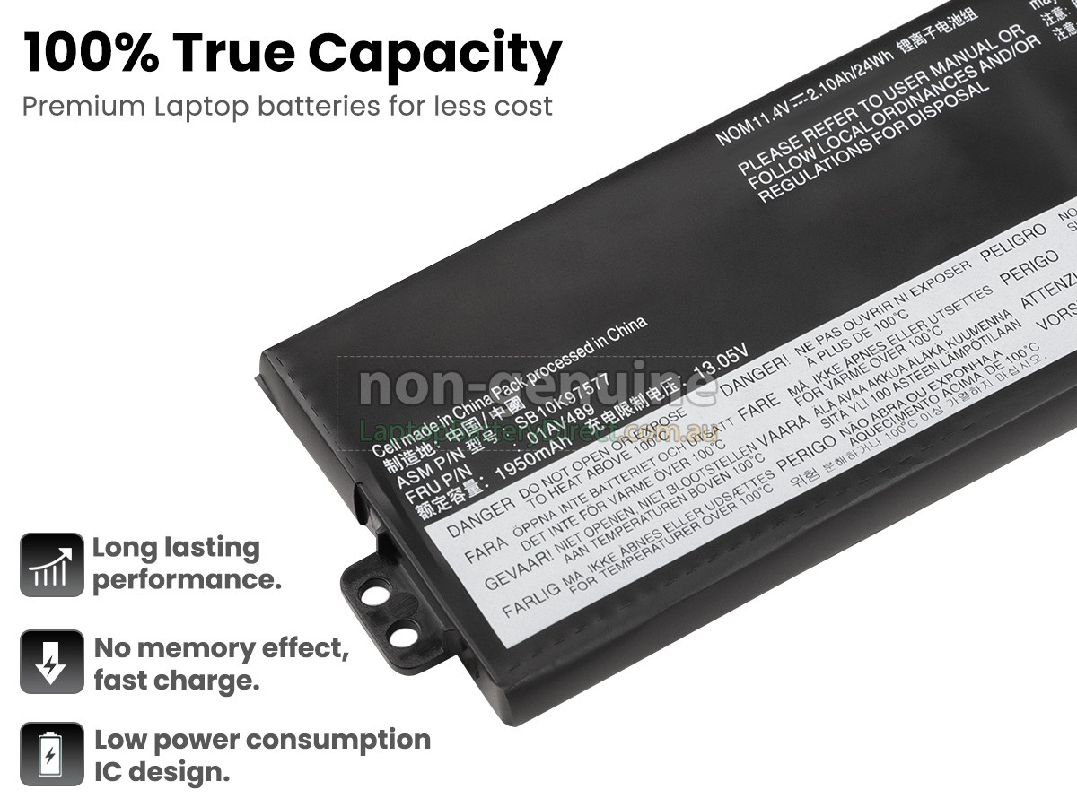 Lenovo ThinkPad T480 replacement battery Laptop battery from Australia