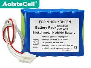 Nihon Kohden X062 replacement battery