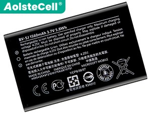 Nokia BV-5J replacement battery