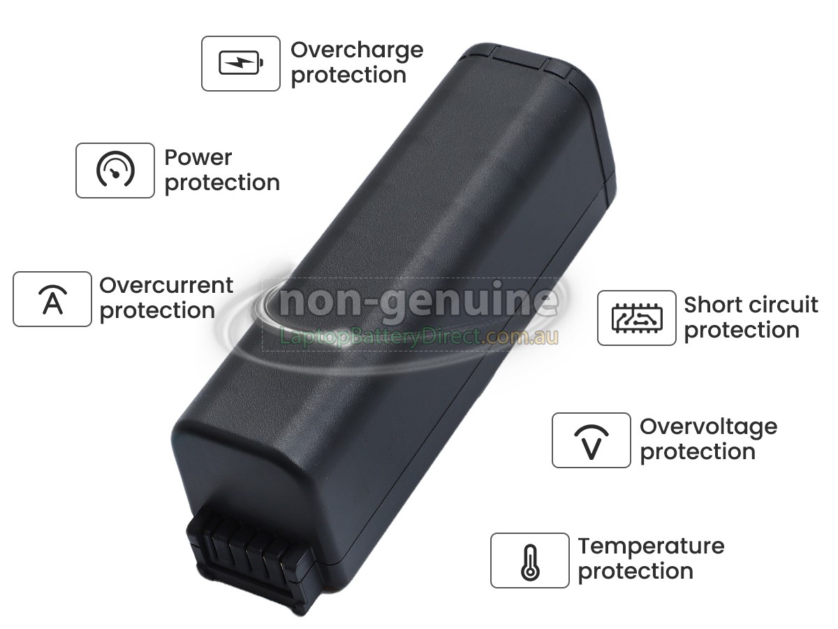 Batteria NiMH Da 2,4V 600mAh Per Philips Kala 300 VOX – Sostituzione Ricaricabile, 46x21x11mm