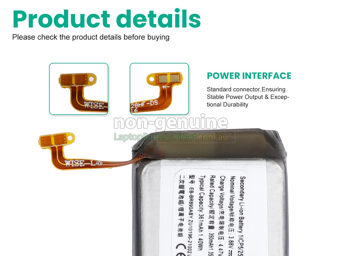 Samsung GALAXY WATCH4 CLASSIC 46MM SMR890 Battery Replacement